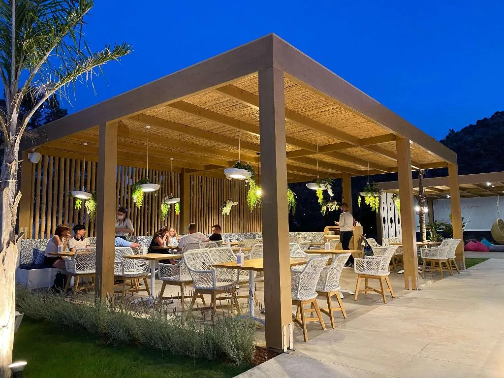 Restaurant, COOEE Kyknos Beach Hotel & Bungalows, Crete