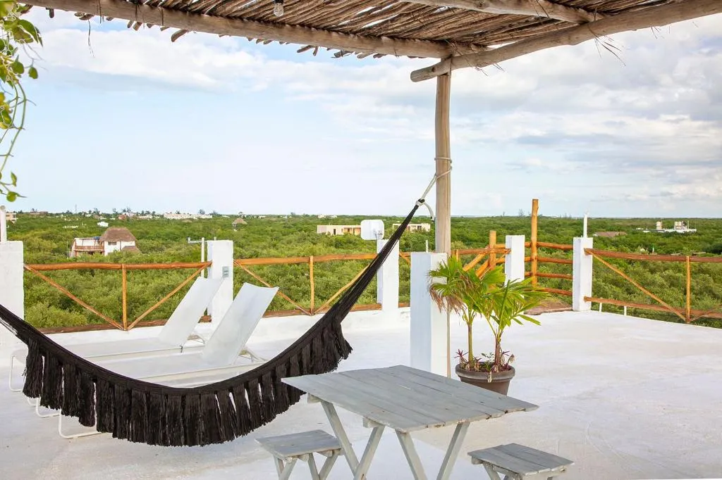 Terrace, Aak Estudios Holbox, Cancun Area