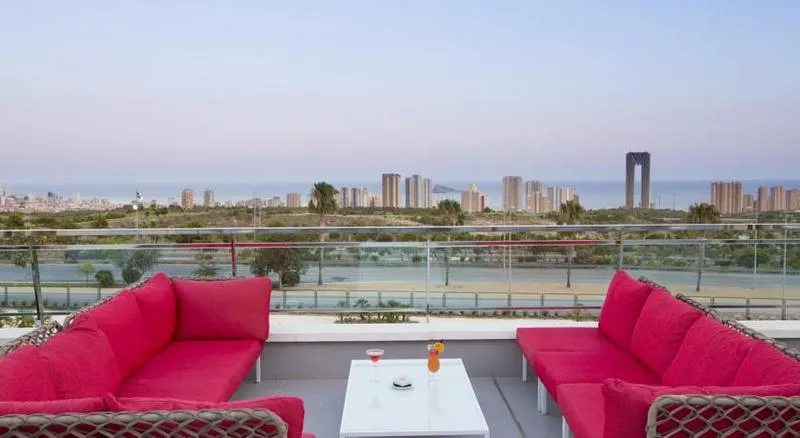 Terrace, Gran Luxor All Suites Hotel, Costa Blanca