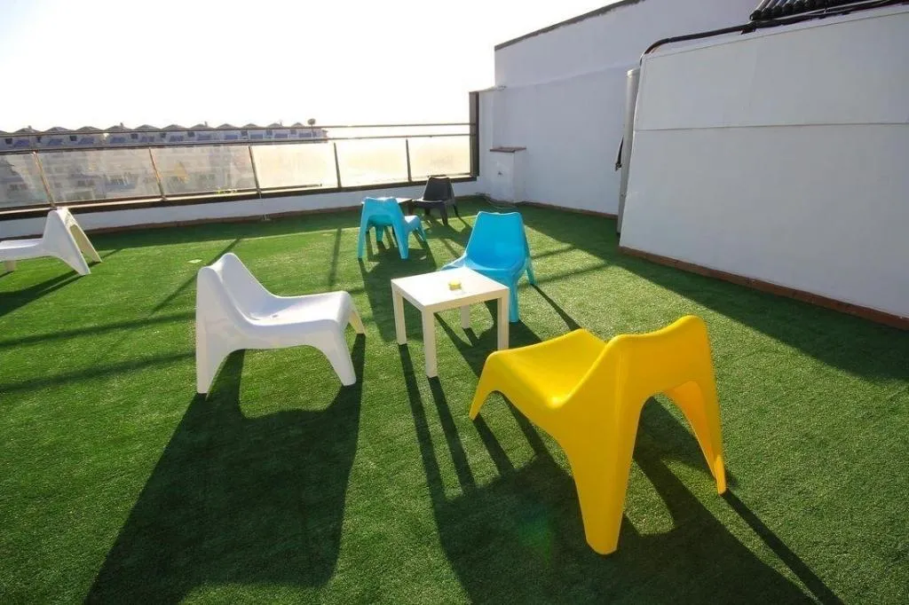 Terrace, South Hostel Tarifa, Costa De La Luz