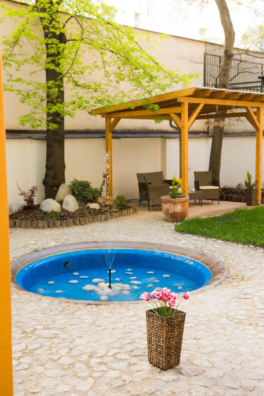 Terrace, Alfons Boutique Hotel, Prague