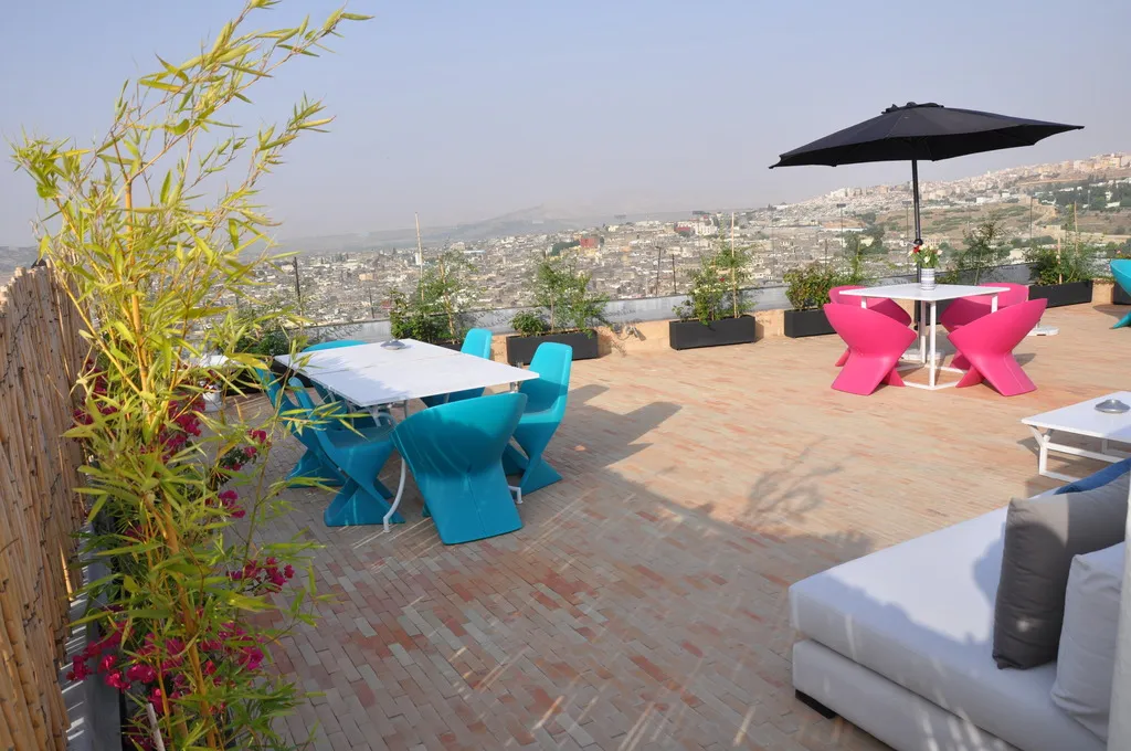Terrace, Riad Braya, Fez