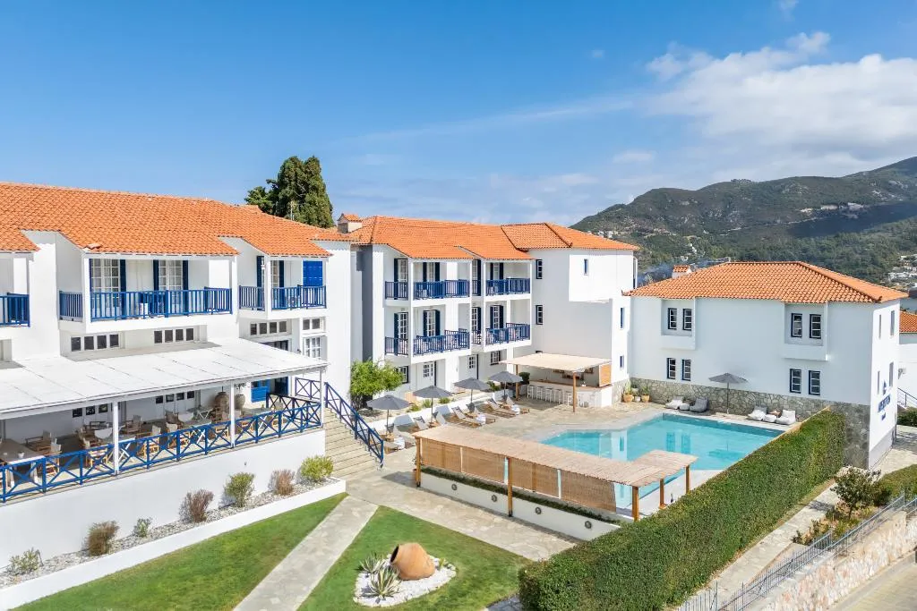 General view, Aperitton, Skiathos