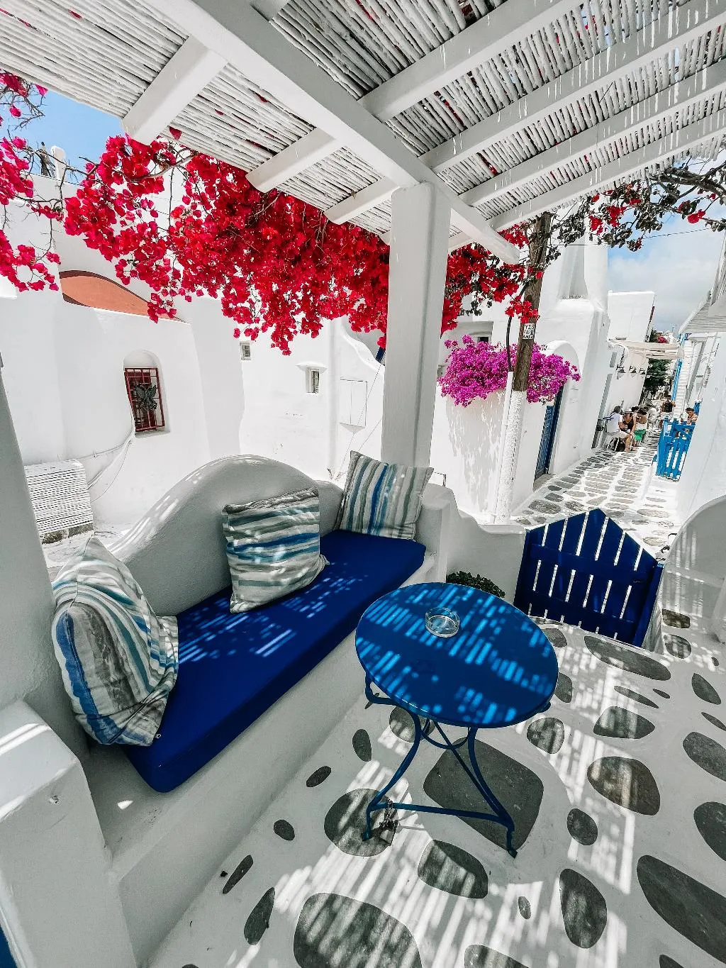 DOUBLE DELUXE WITH TERRACE Room, Eleanna's Suites Mykonos, Mykonos