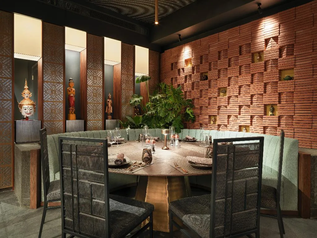 Restaurant, The Tower at St Raphael Resort, Cyprus