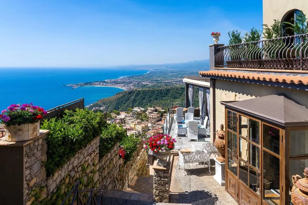 General view, Villa Ducale, Taormina