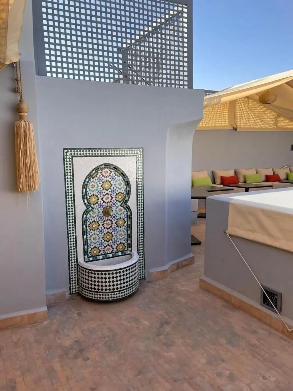 Terrace, Riad Awa, Marrakech
