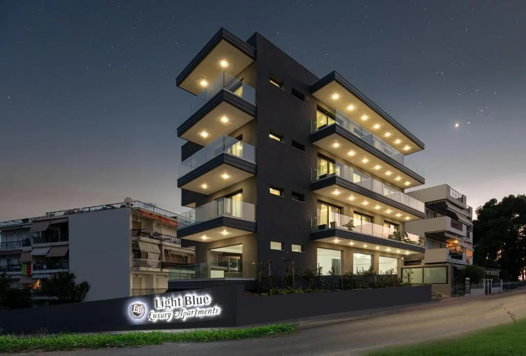 General view, Light Blue Hotel, Halkidiki