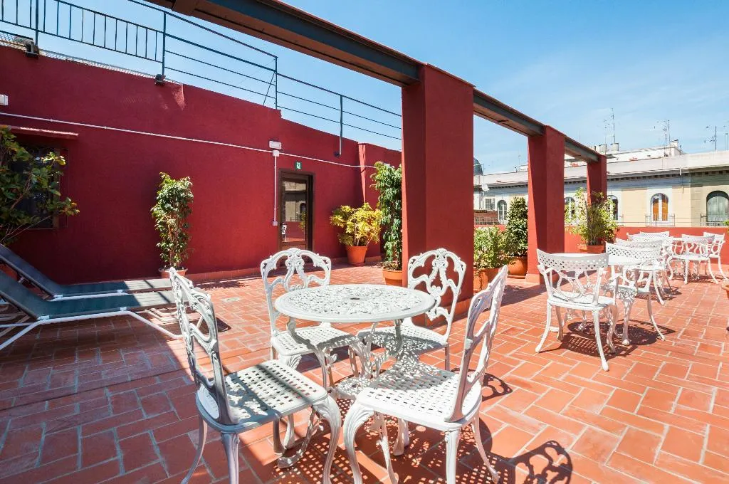 Terrace, Hotel Gotico, Barcelona