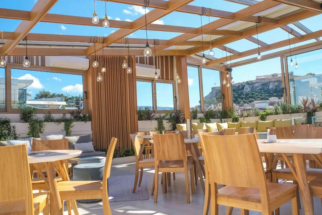 Restaurant, Lotus Center Apartments, Athens