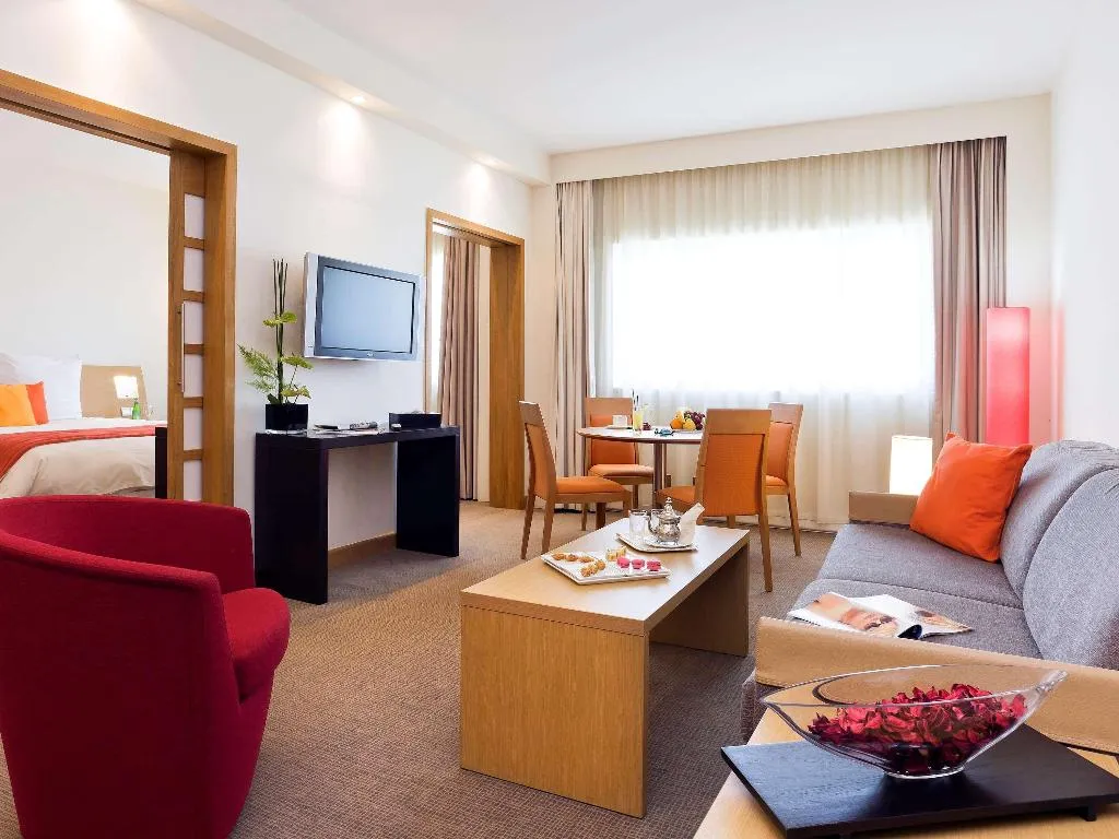 JUNIOR SUITE KING SIZE BED Room, Novotel Casablanca City Center, Casablanca