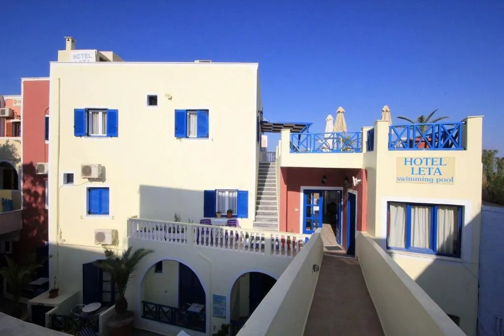 Terrace, Hotel Leta, Santorini