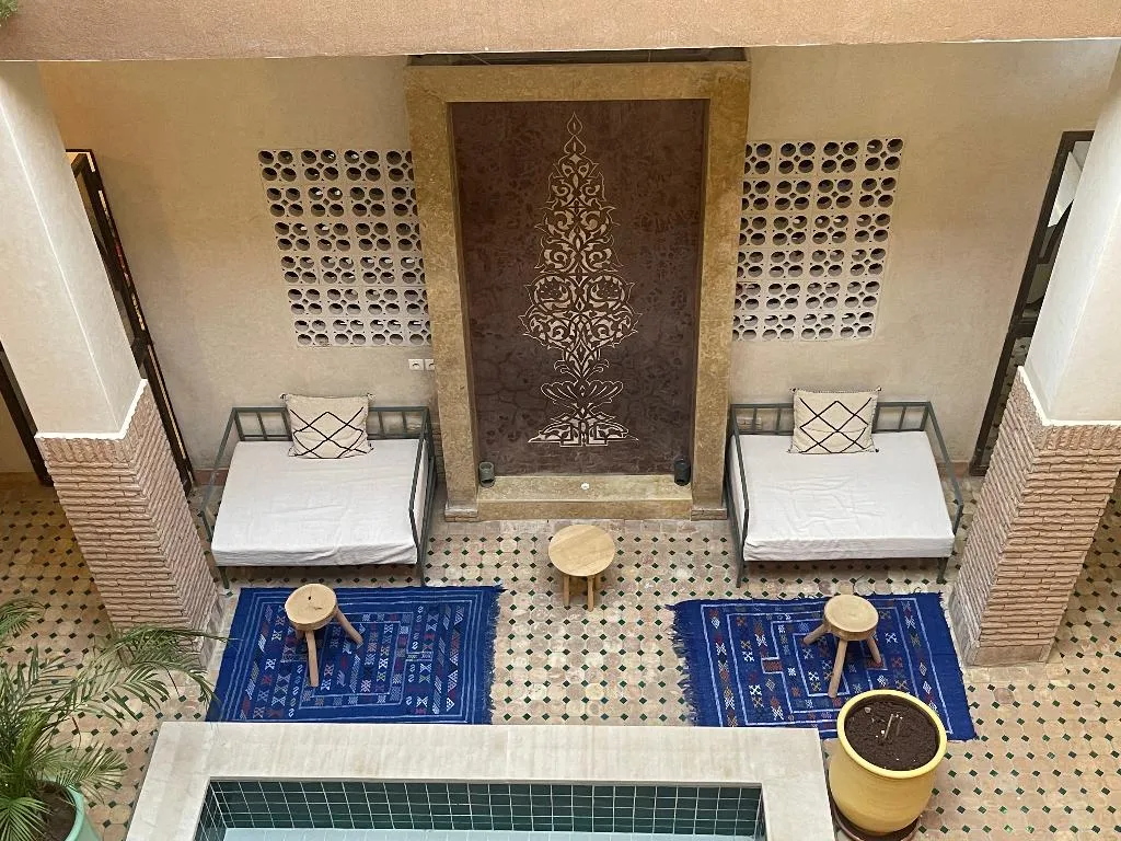 General view, Riad Samarine, Marrakech