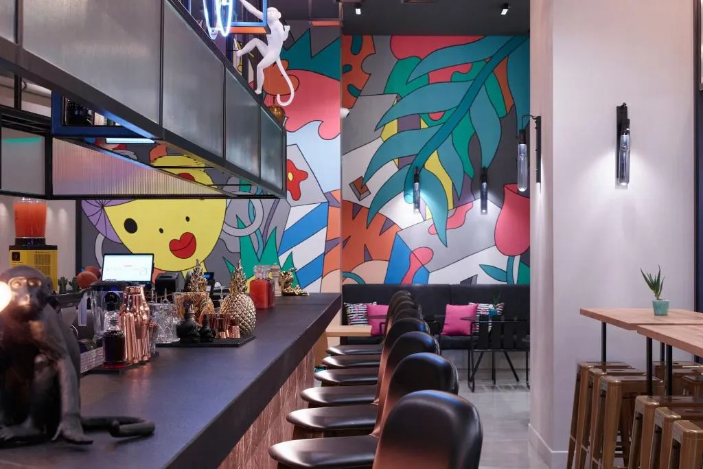 Restaurant, Moxy Athens City, Athens