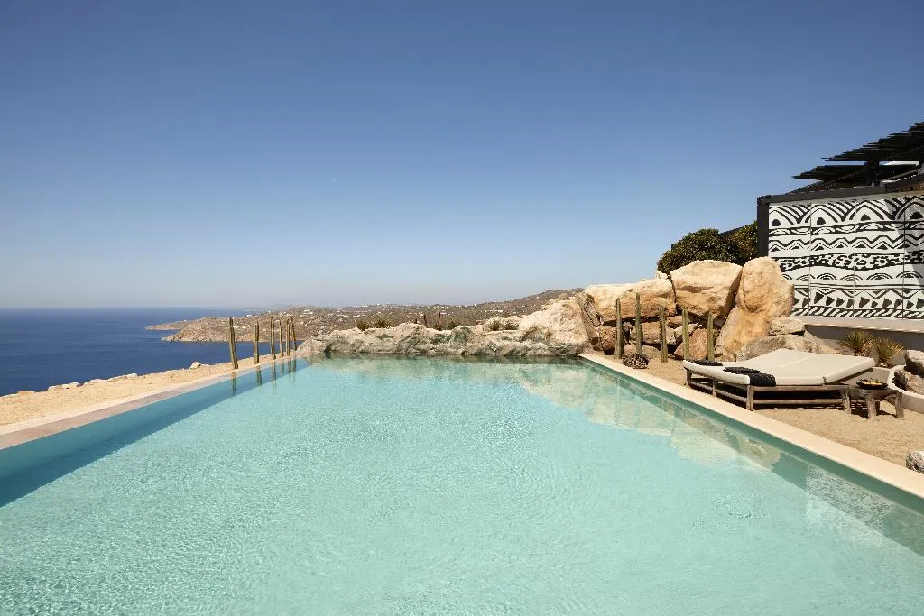 VILLA WITH PRIVATE POOL Room, Myconian Panoptis Escape, Mykonos