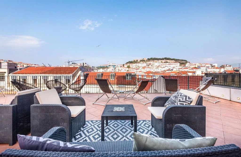 Terrace, The Art Inn Lisbon, Lisbon