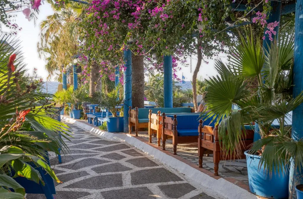 Restaurant, Palm Bay, Crete