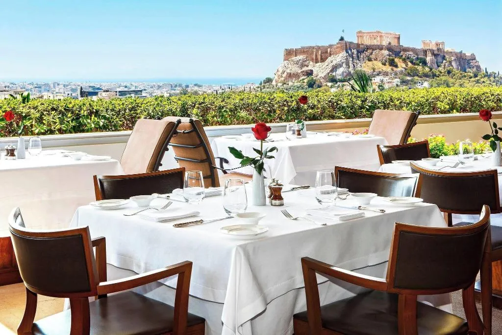 Restaurant, Grande Bretagne, A Luxury Collection Hotel, Athens
