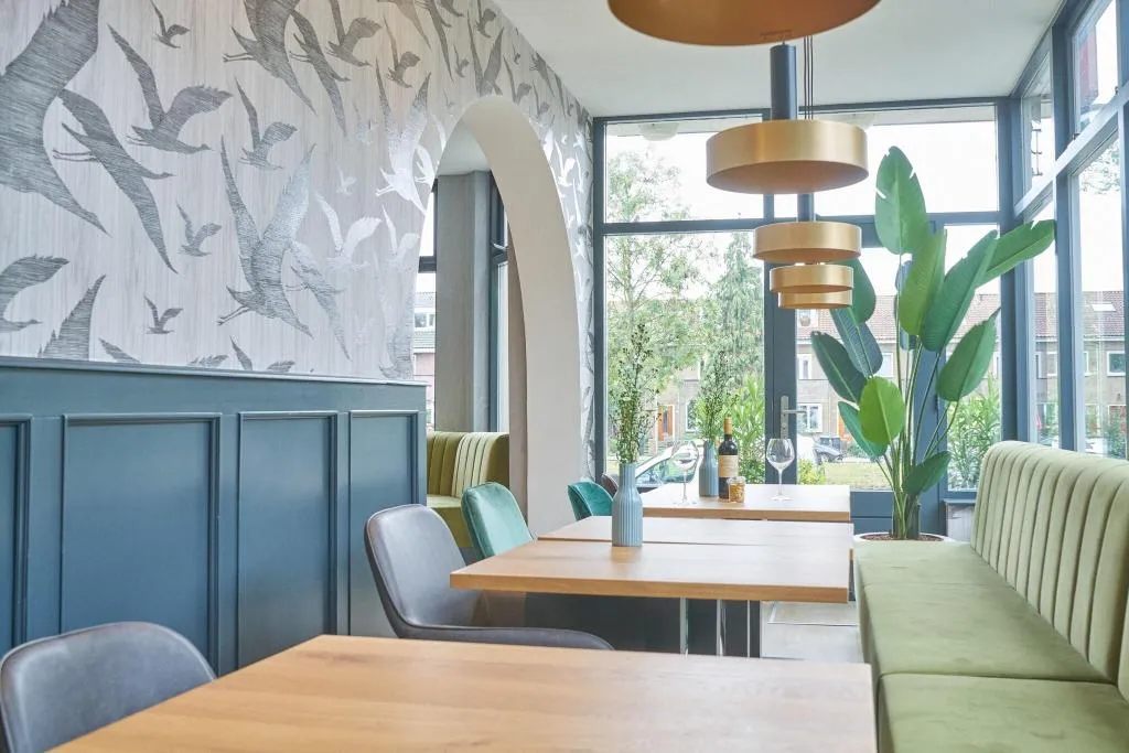 Restaurant, Alp de Veenen Hotel, Amsterdam