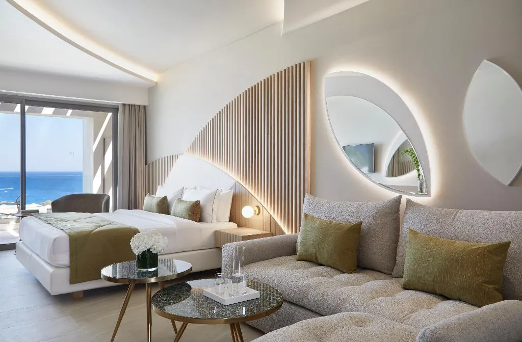 JUNIOR SUITE SEA VIEW Room, Mayia Exclusive Resort & Spa, Rhodes