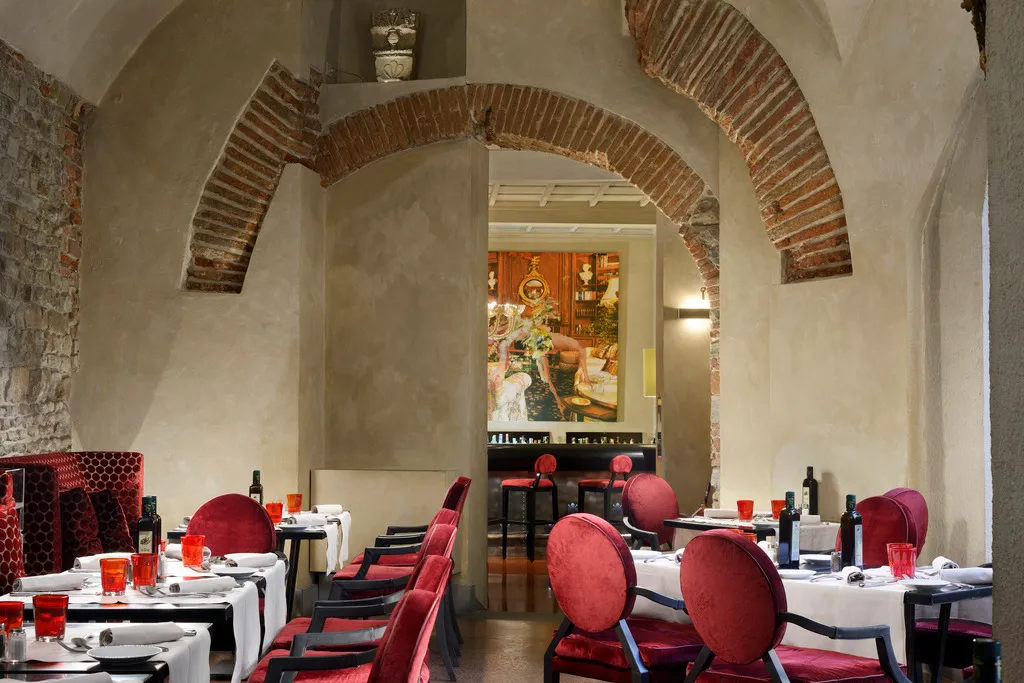 Restaurant, Brunelleschi Hotel, Florence