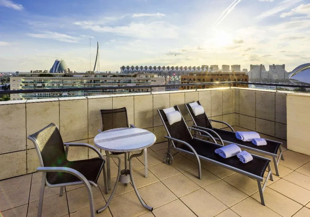 DOUBLE WITH TERRACE Room, Innside Valencia Oceanic, Valencia