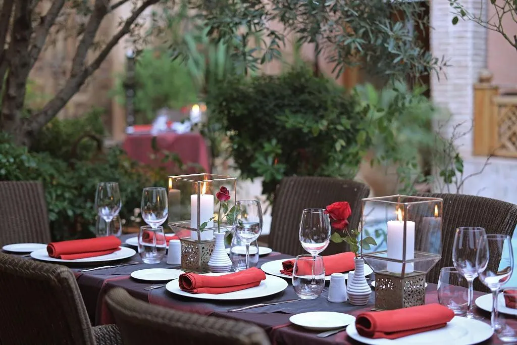 Restaurant, La Maison Arabe, Marrakech