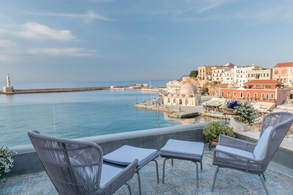 Terrace, Residenza Vranas Boutique Hotel, Crete