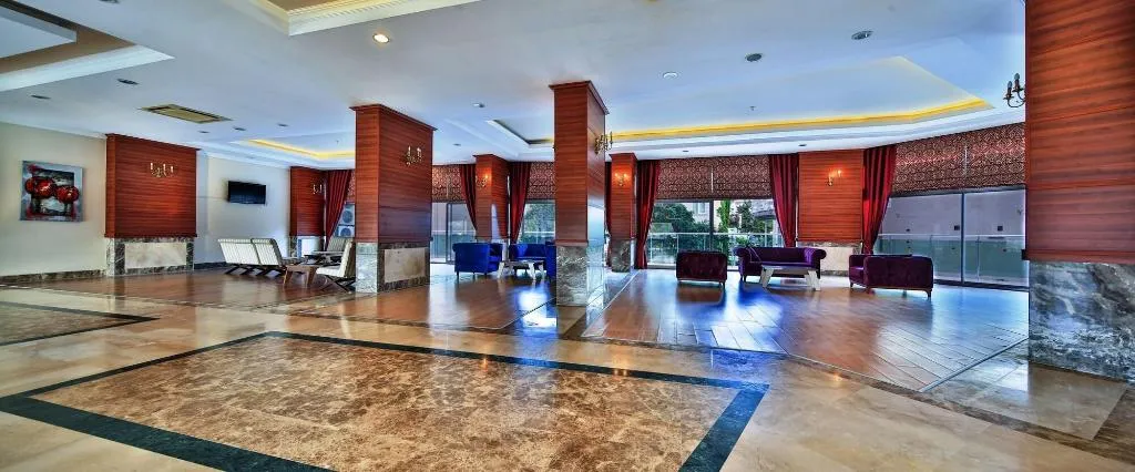 Lobby, Hedef Beach Resort, Antalya