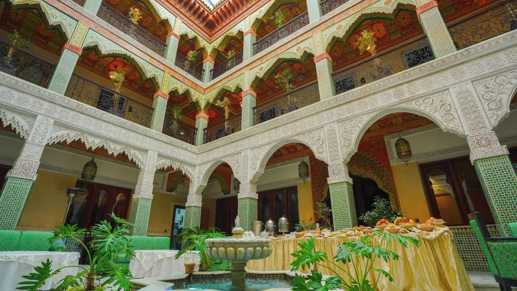 Lobby, Riad Reda, Fez