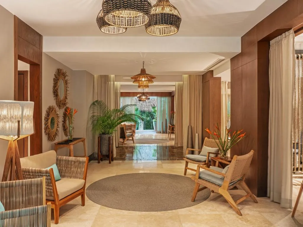 Lobby, Jungala Hotel at VidantaWorld Riviera Maya, Cancun Area