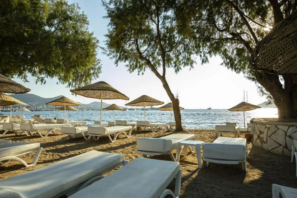 Beach, Yalipark Beach Hotel, Bodrum