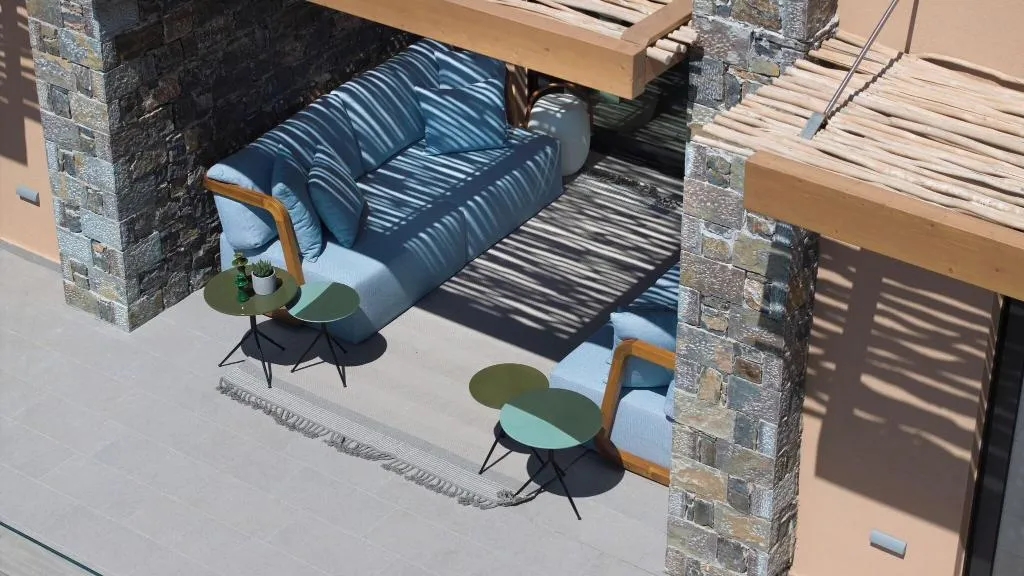 Terrace, Cayo Exclusive Resort and Spa, Crete