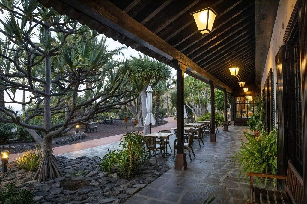 Terrace, Parador de la Gomera, La Gomera