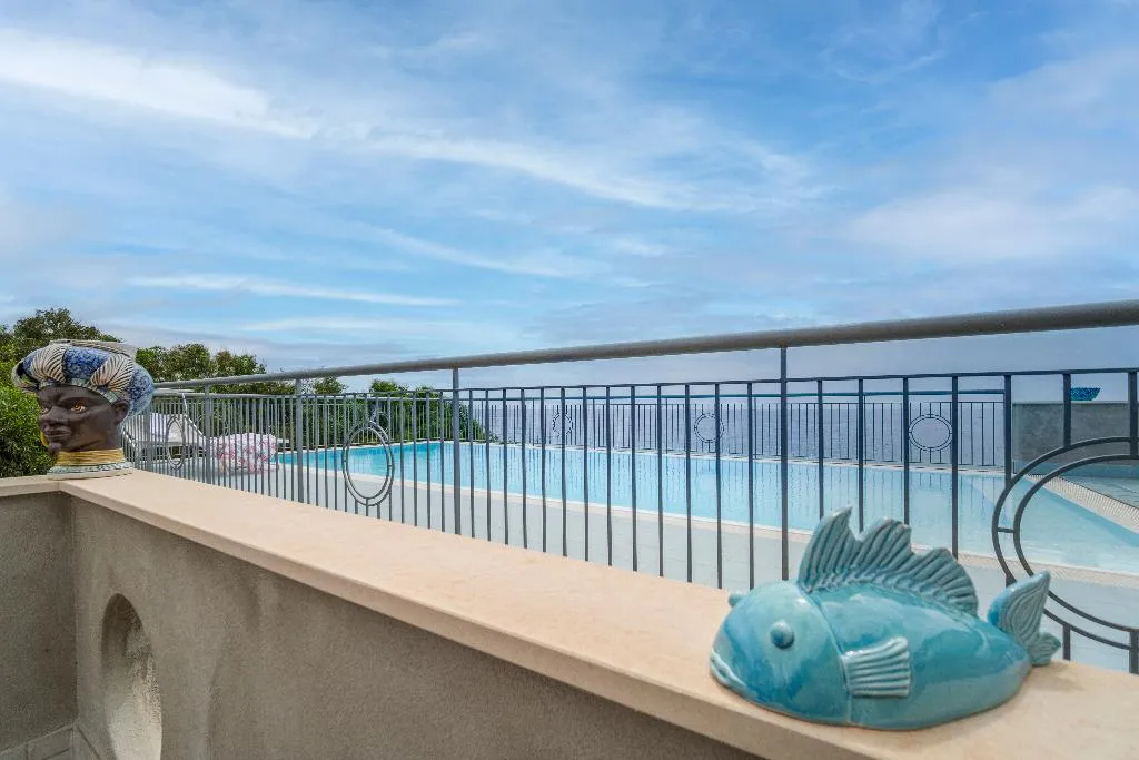 DOUBLE DELUXE WITH TERRACE Room, Aurora View Resort, Catania