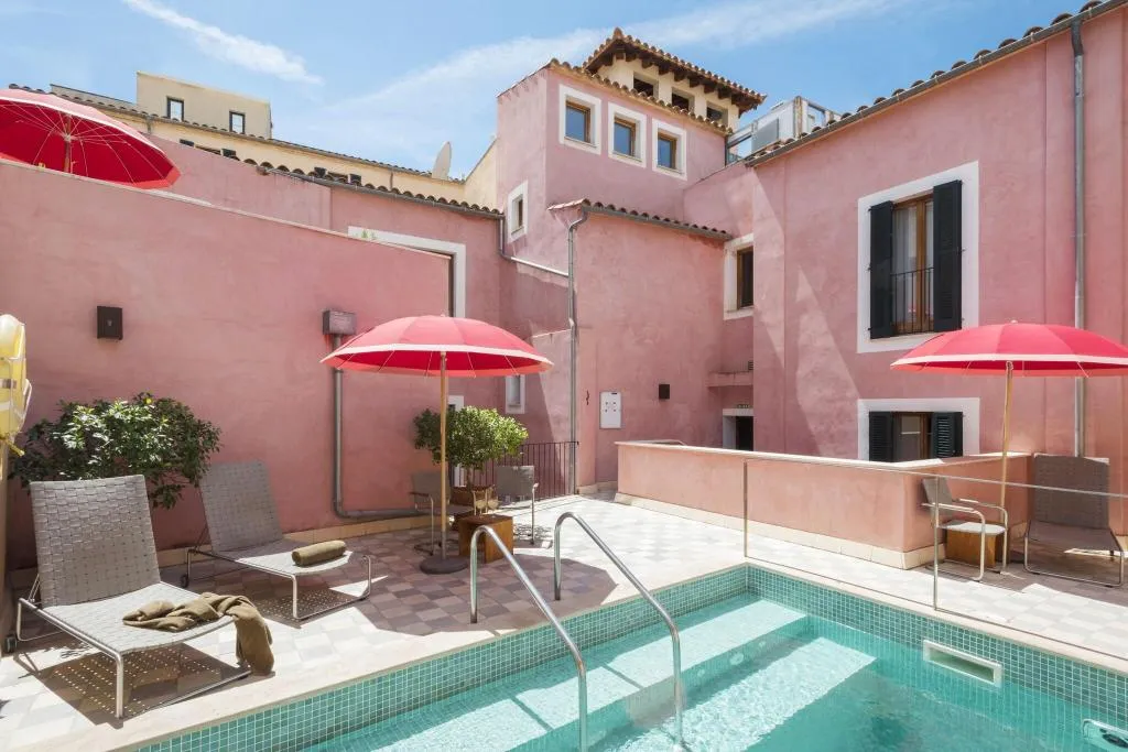 Terrace, Hotel Palau Sa Font, Majorca