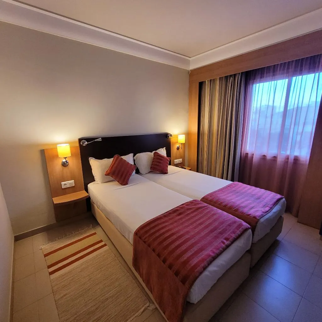 TWIN BASIC Room, Hotel Tiba, Tunisia