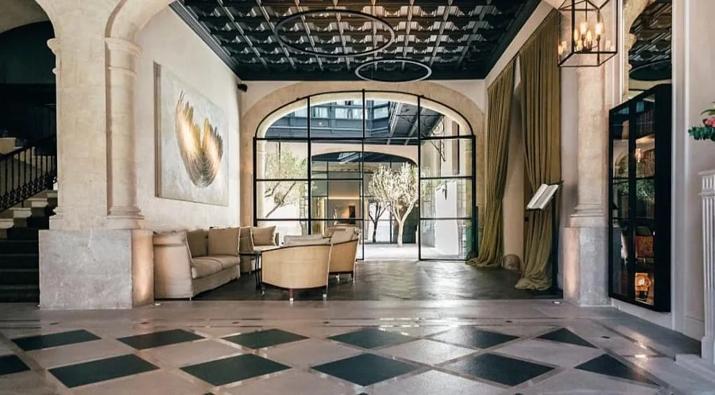 Lobby, Sant Francesc Hotel Singular, Majorca