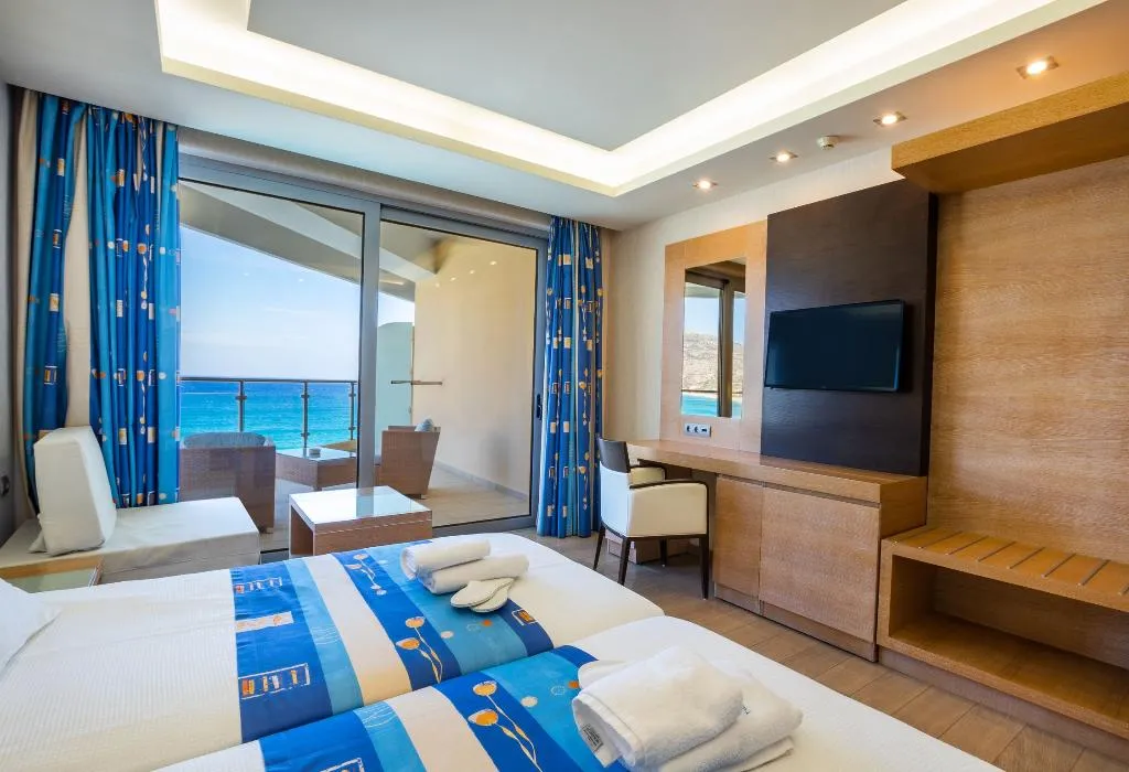 SINGLE SEA VIEW Room, Konstantinos Palace, Rhodes