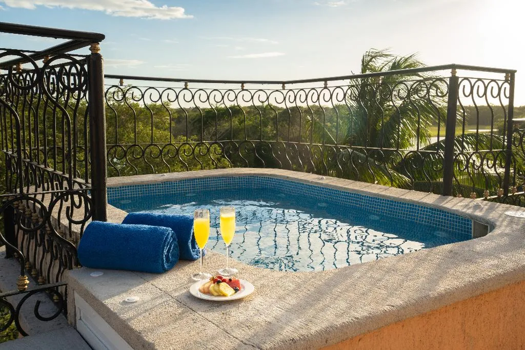 Terrace, Eurostars Hacienda Vista Real, Cancun Area
