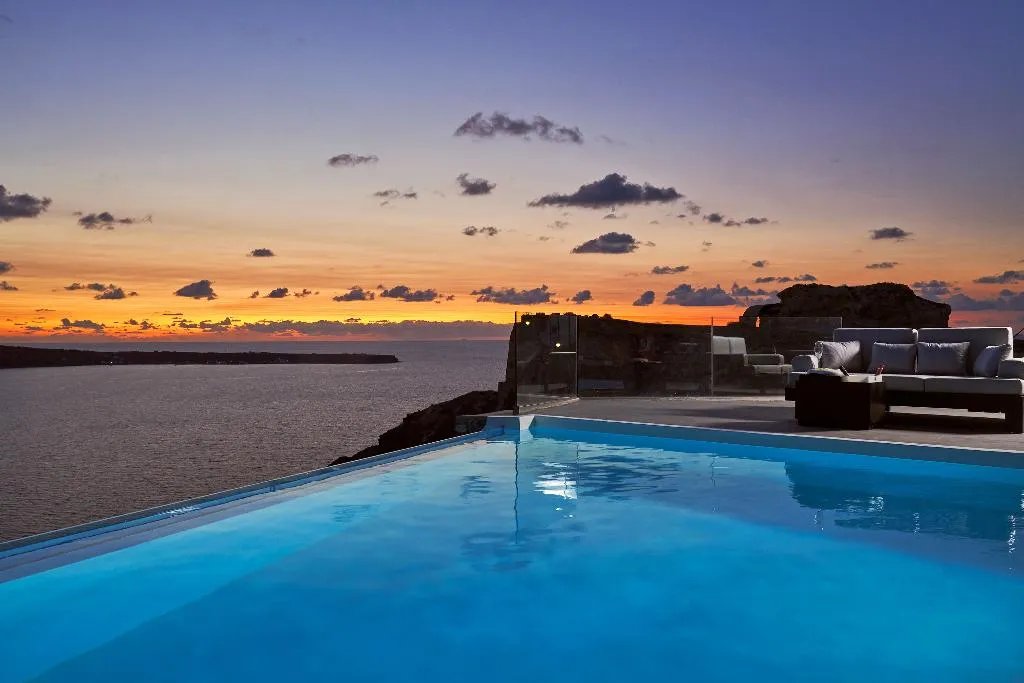Restaurant, Charisma Suites, Santorini
