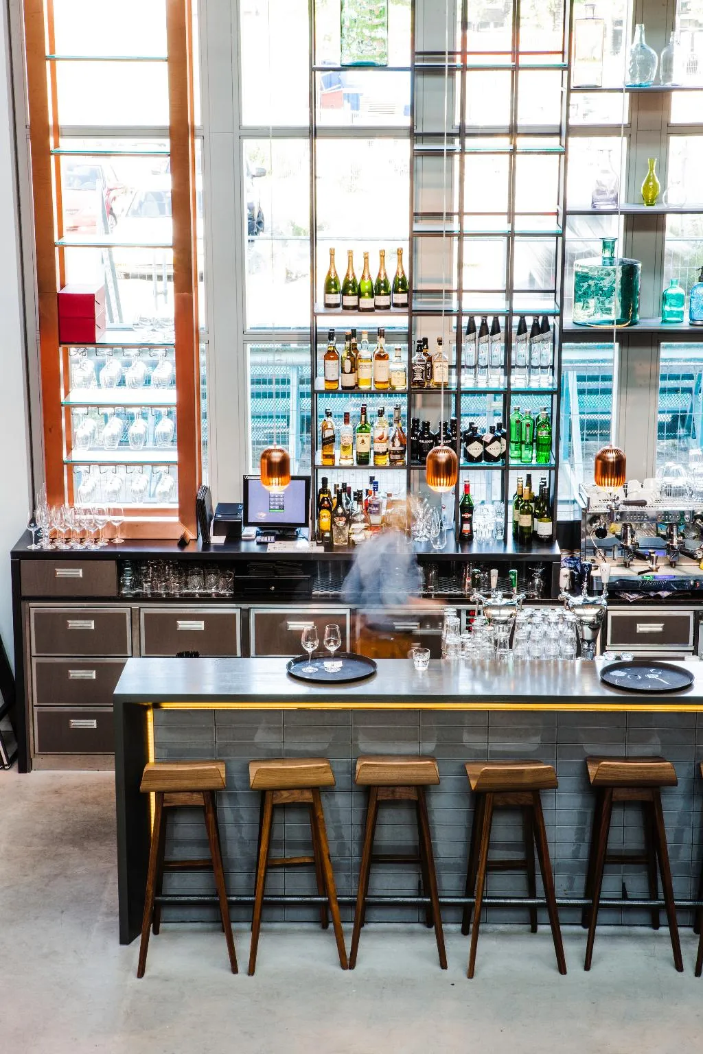 Bar, Hotel De Hallen, Amsterdam