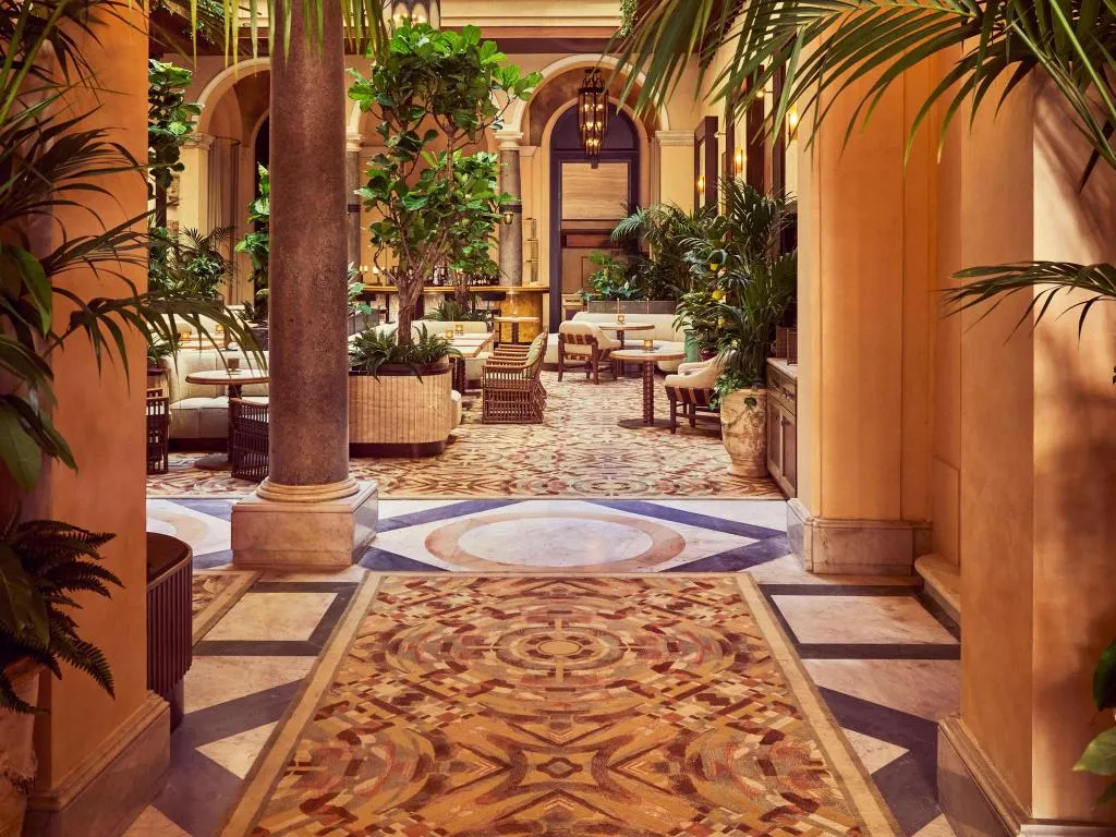 Lobby, Orient Express La Minerva, Rome