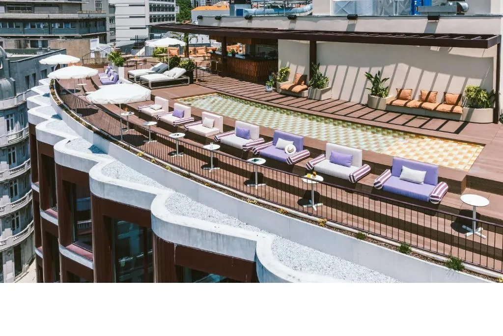 Terrace, The Social Hub Porto, Porto