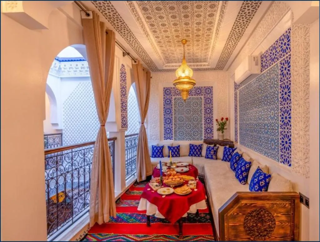 Lobby, Riad La Perle Bleue, Marrakech