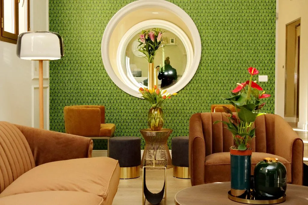 Lobby, Hotel Santa Sofia, Rome