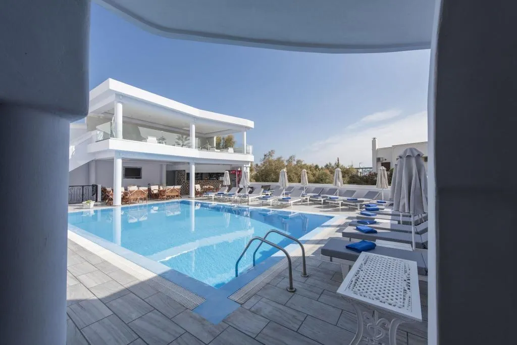 Pool, Blue Waves, Santorini