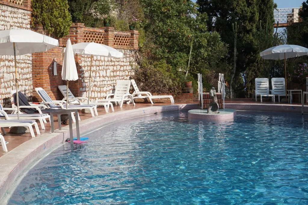 Pool, Mediterranee Hotel, Taormina