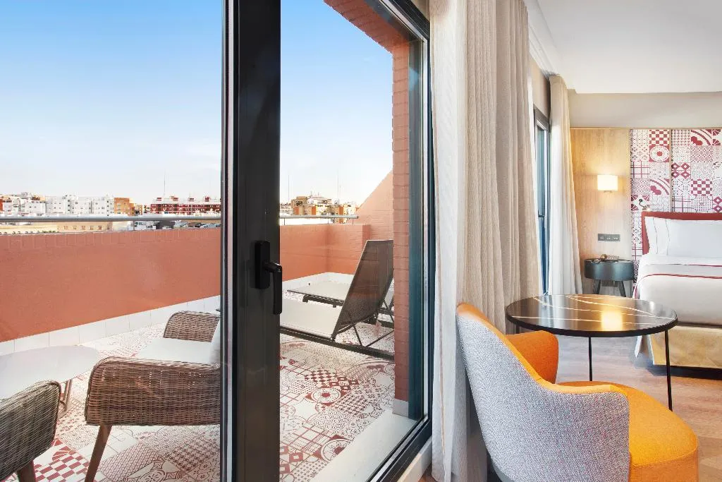 SUITE WITH TERRACE Room, Eurostars Guadalquivir, Seville
