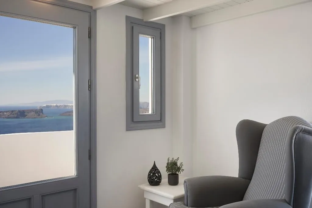 Double or Twin SUPERIOR SEA VIEW Room, Apanemo Hotel, Santorini